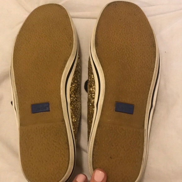 Kate spade gold sparkle keds - Picture 6 of 7